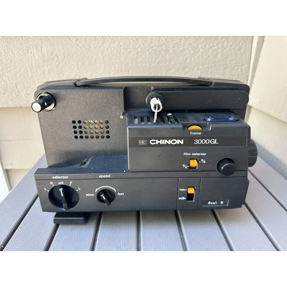 Vintage Chinon Cine Projector 3000 GL In Original Box Excellent Condition